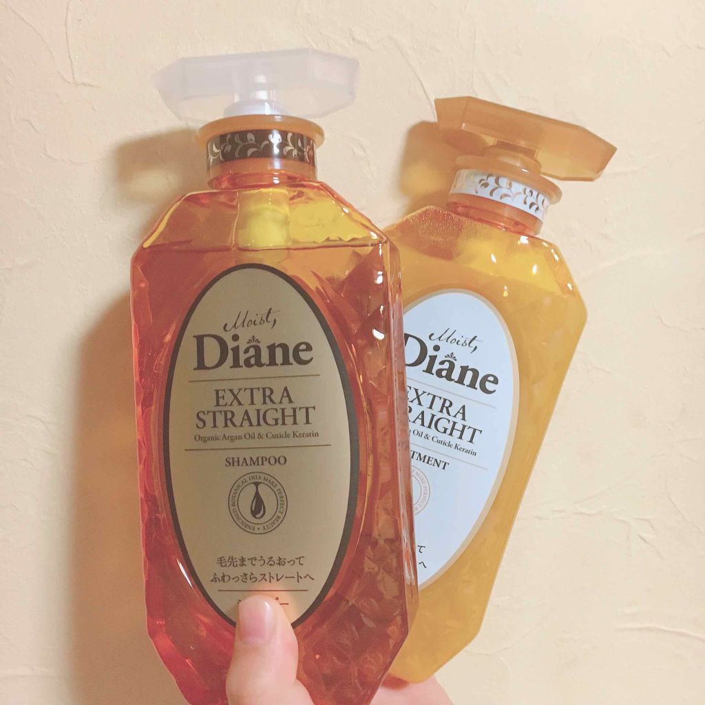 パーフェクトビューティ モイストダイアン エクストラストレート シャンプー/トリートメント/ダイアン/市販シャンプーを使ったクチコミ（1枚目）