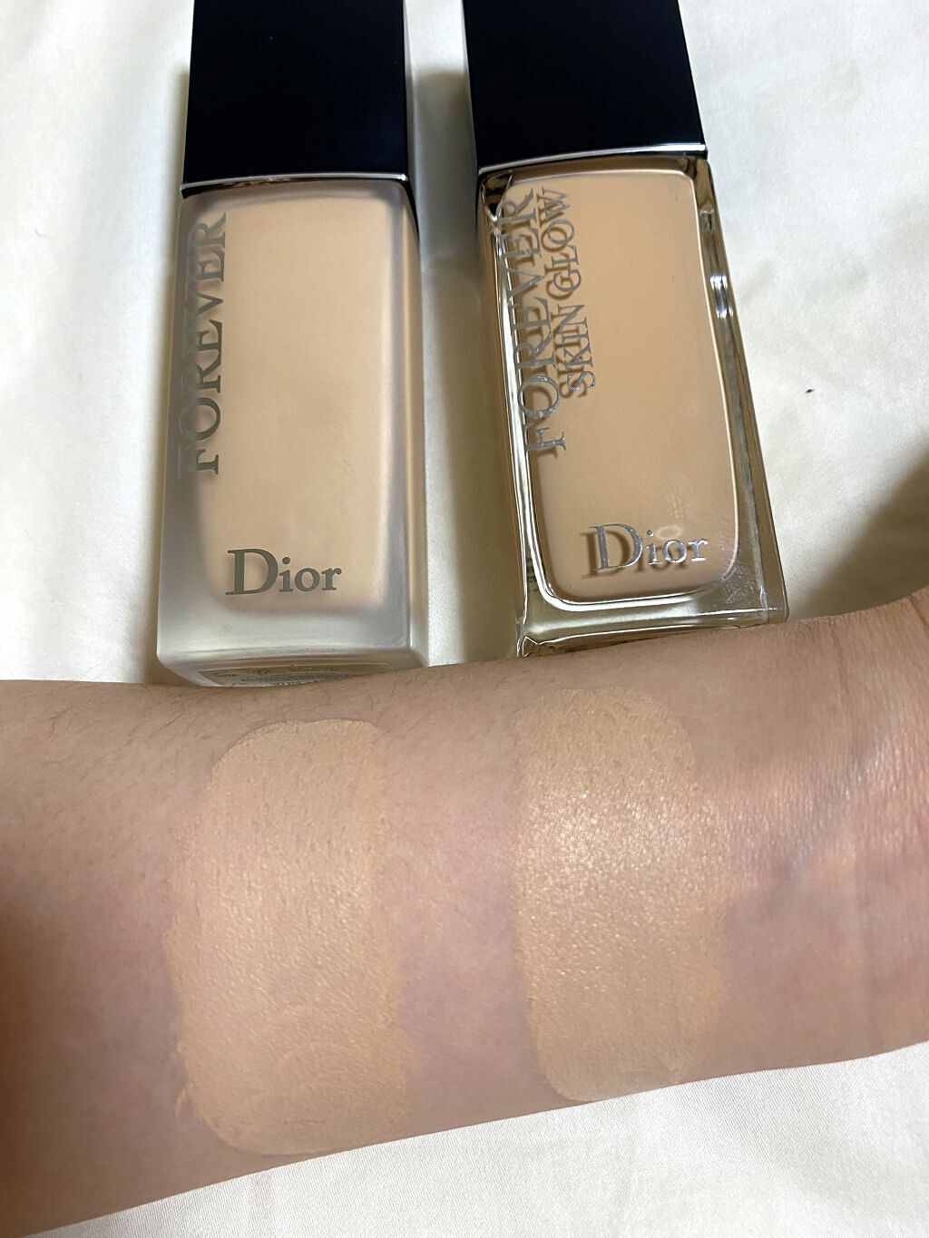 【旧】ディオールスキン フォーエヴァー フルイド マット/Dior/リキッドファンデーションを使ったクチコミ（2枚目）