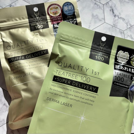 ダーマレーザー スーパーTEATREE100マスク/クオリティファースト/シートマスク・パックを使ったクチコミ(1枚目)
