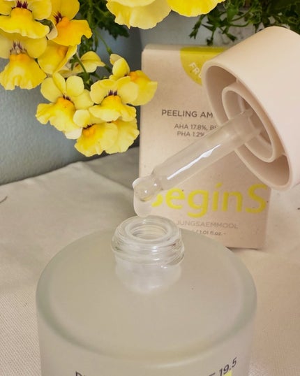 Peeling Ampoule 19.5/BeginS by JUNGSAEMMOOL/ピーリングを使ったクチコミ(6枚目)