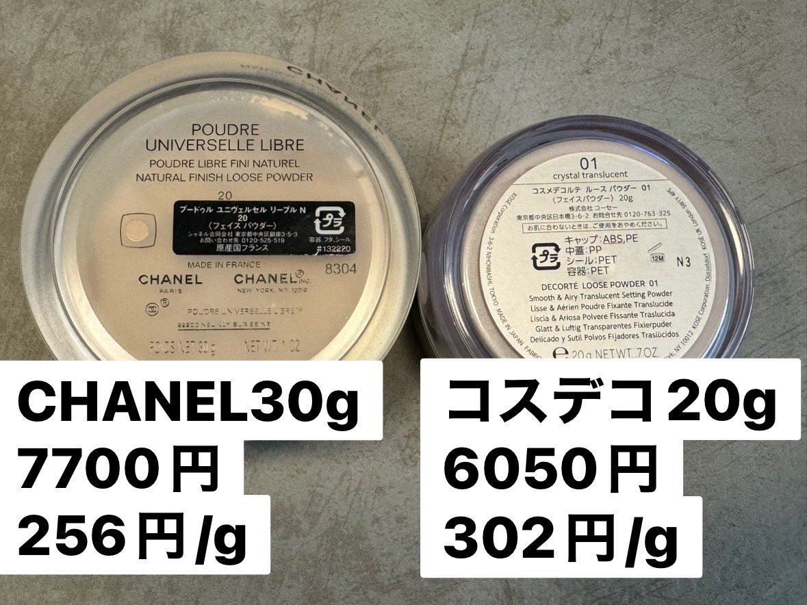 プードゥル ユニヴェルセル リーブル N/CHANEL/ルースパウダーを使ったクチコミ(3枚目)