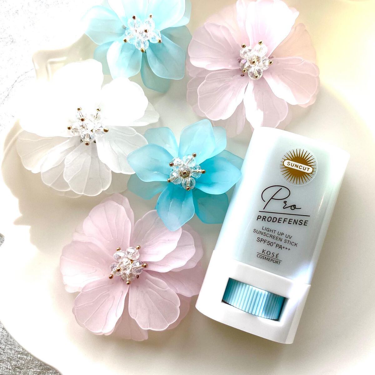 プロディフェンス ライトアップUV スティック/サンカット®/日焼け止めスティックを使ったクチコミ（1枚目）