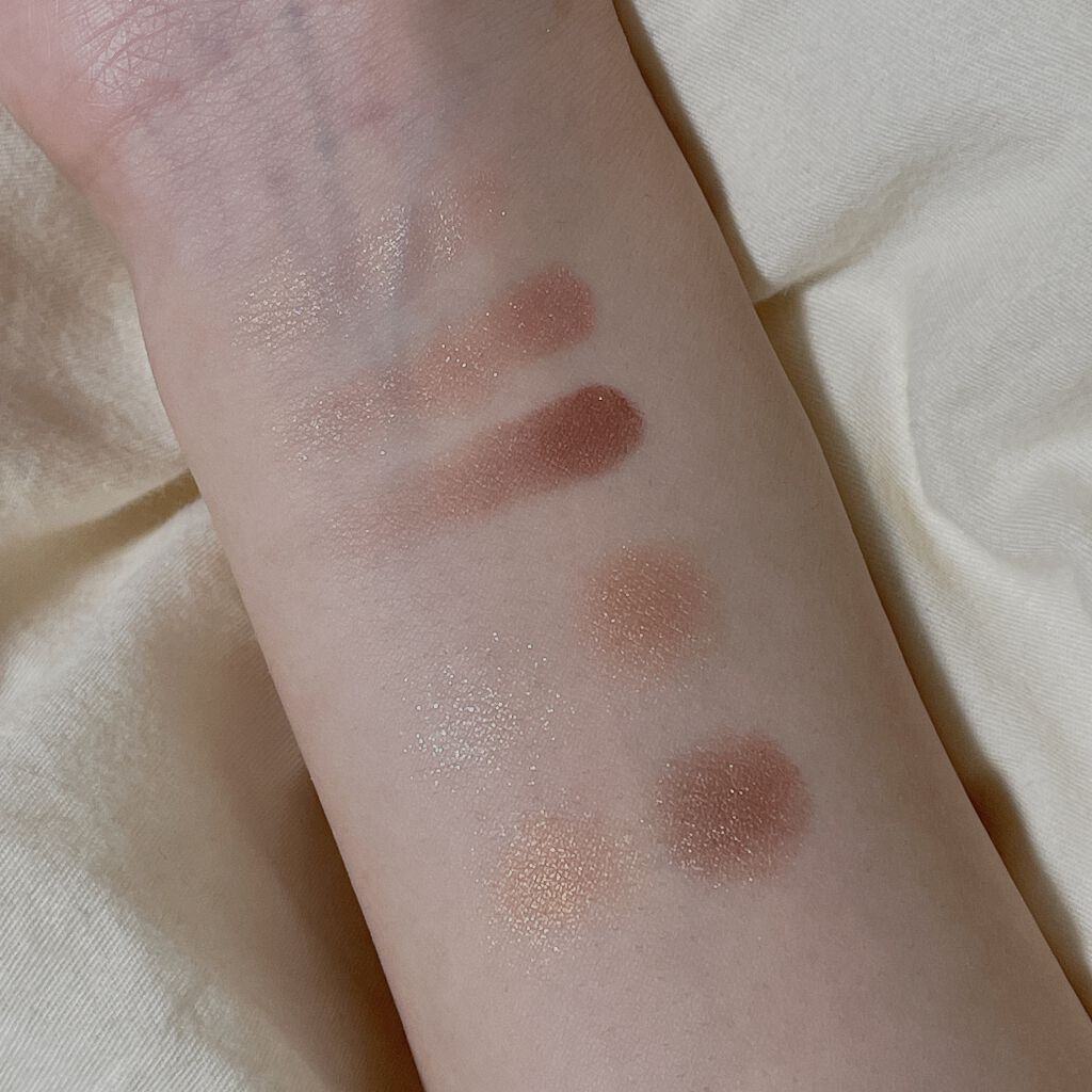 トーンアップアイシャドウ/CEZANNE/アイシャドウパレットを使ったクチコミ(4枚目)