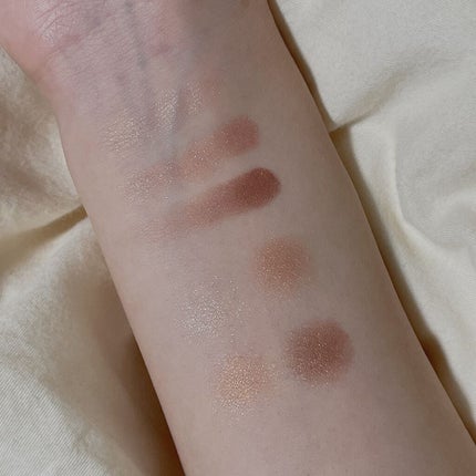 トーンアップアイシャドウ/CEZANNE/アイシャドウパレットを使ったクチコミ(4枚目)