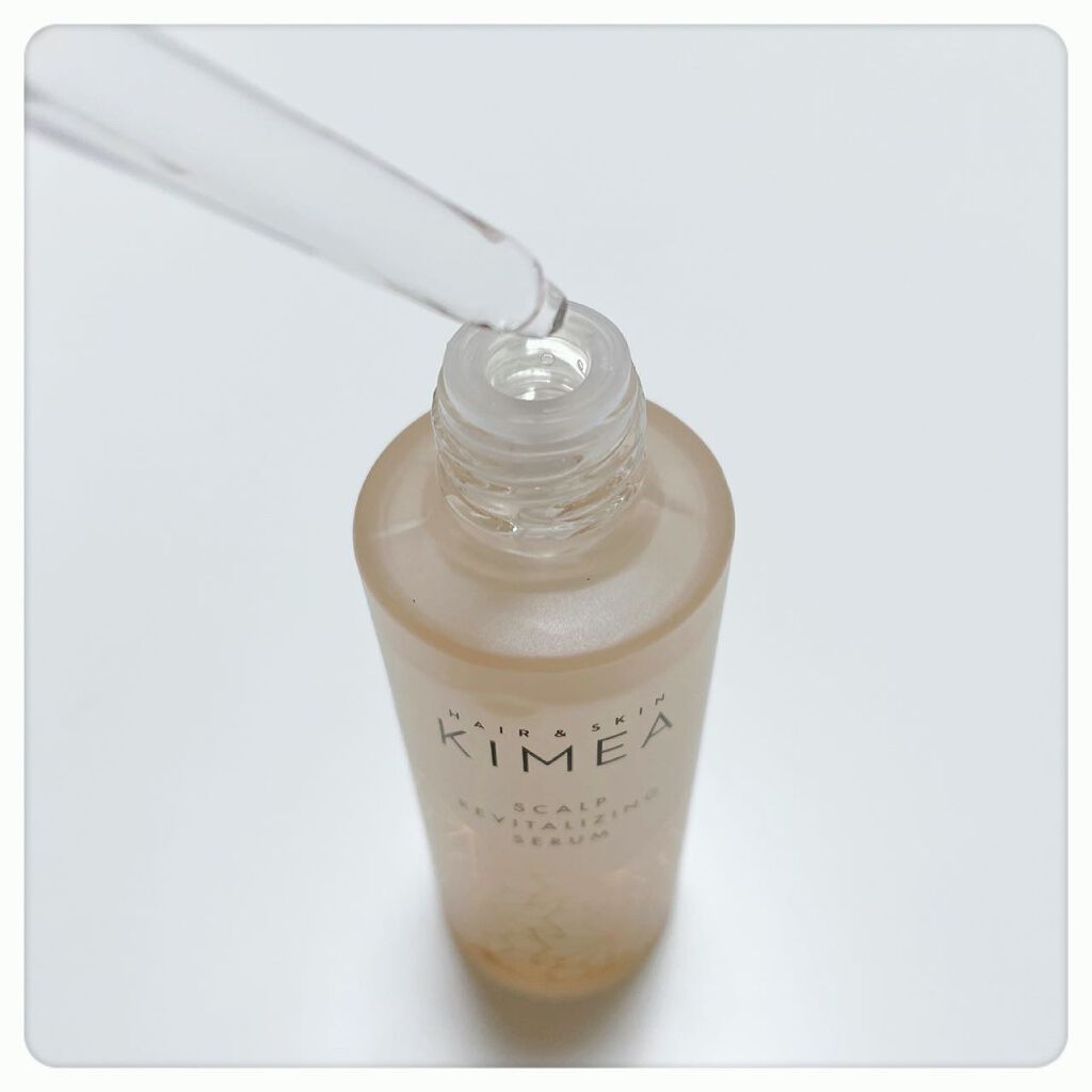 スカルプ リバイタライジングセラム/ヘア&スキン キメア/頭皮ローションを使ったクチコミ(3枚目)
