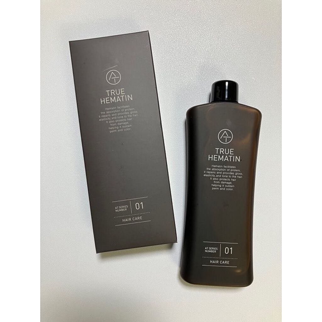 トゥルーヘマチン/AT(アット)/洗い流すヘアトリートメントを使ったクチコミ（1枚目）