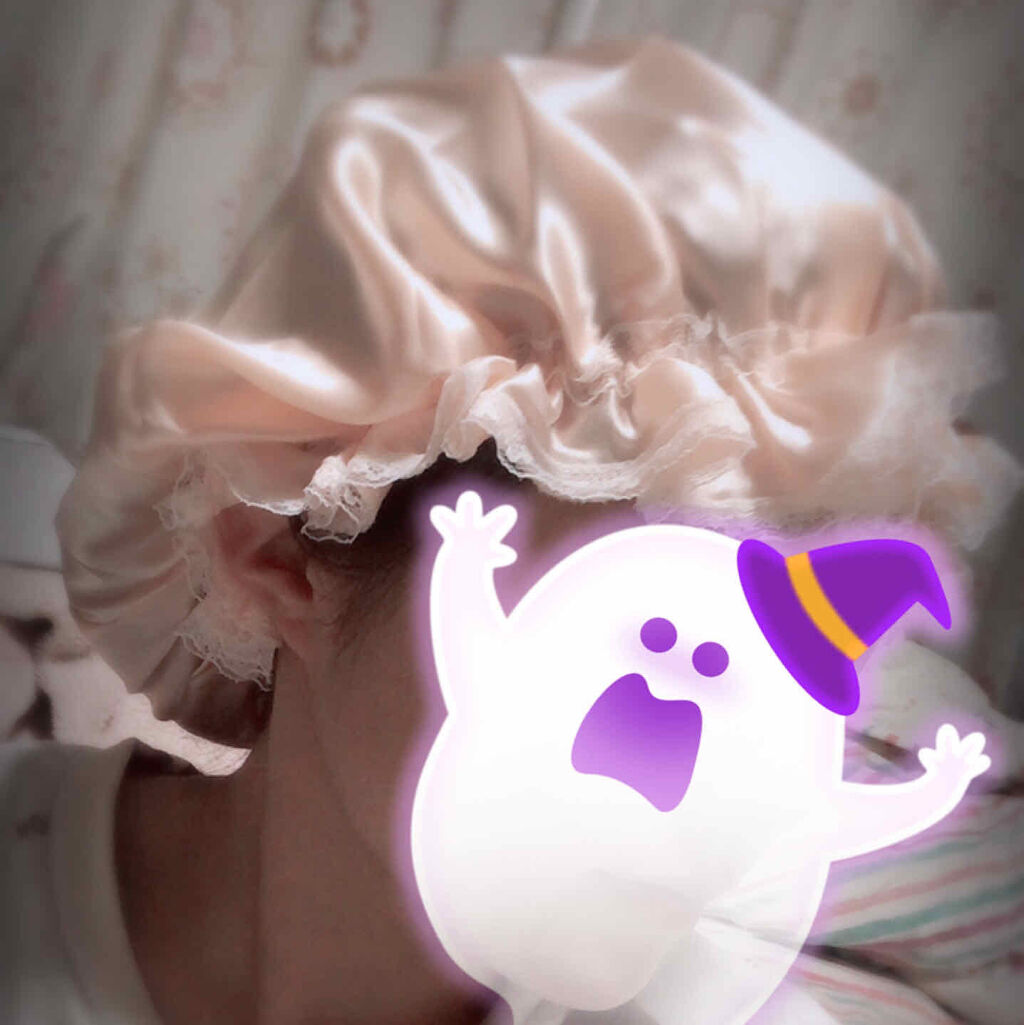 シルクナイトキャップ/その他を使ったクチコミ（2枚目）