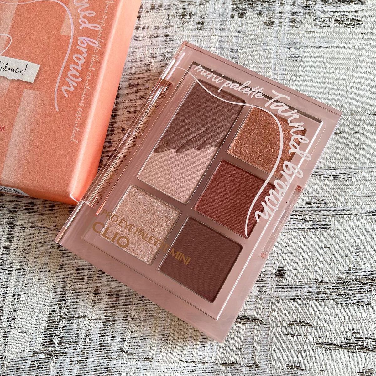 プロ アイパレット ミニ/CLIO/アイシャドウパレットを使ったクチコミ（1枚目）