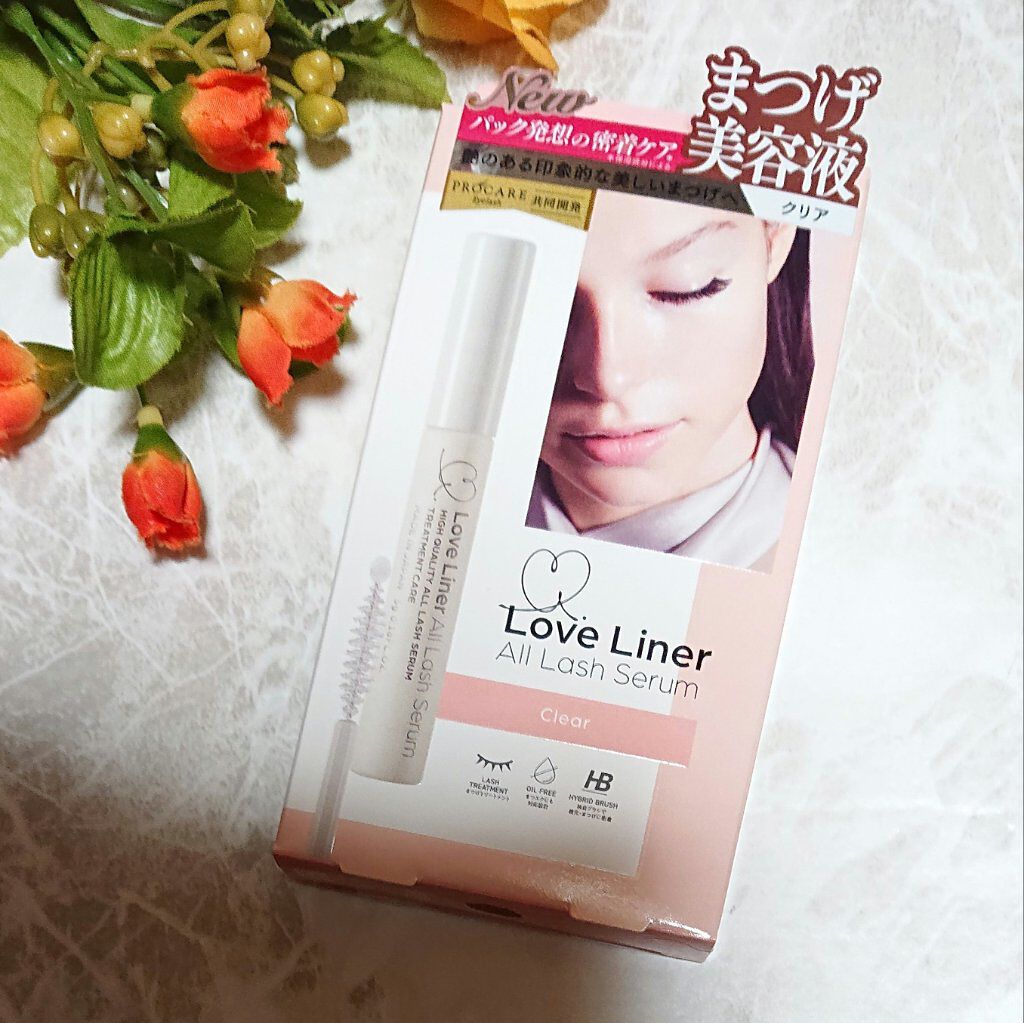 ラブ・ライナー オールラッシュ セラム＜まつげ美容液＞/ラブ・ライナー/まつげ美容液を使ったクチコミ（1枚目）