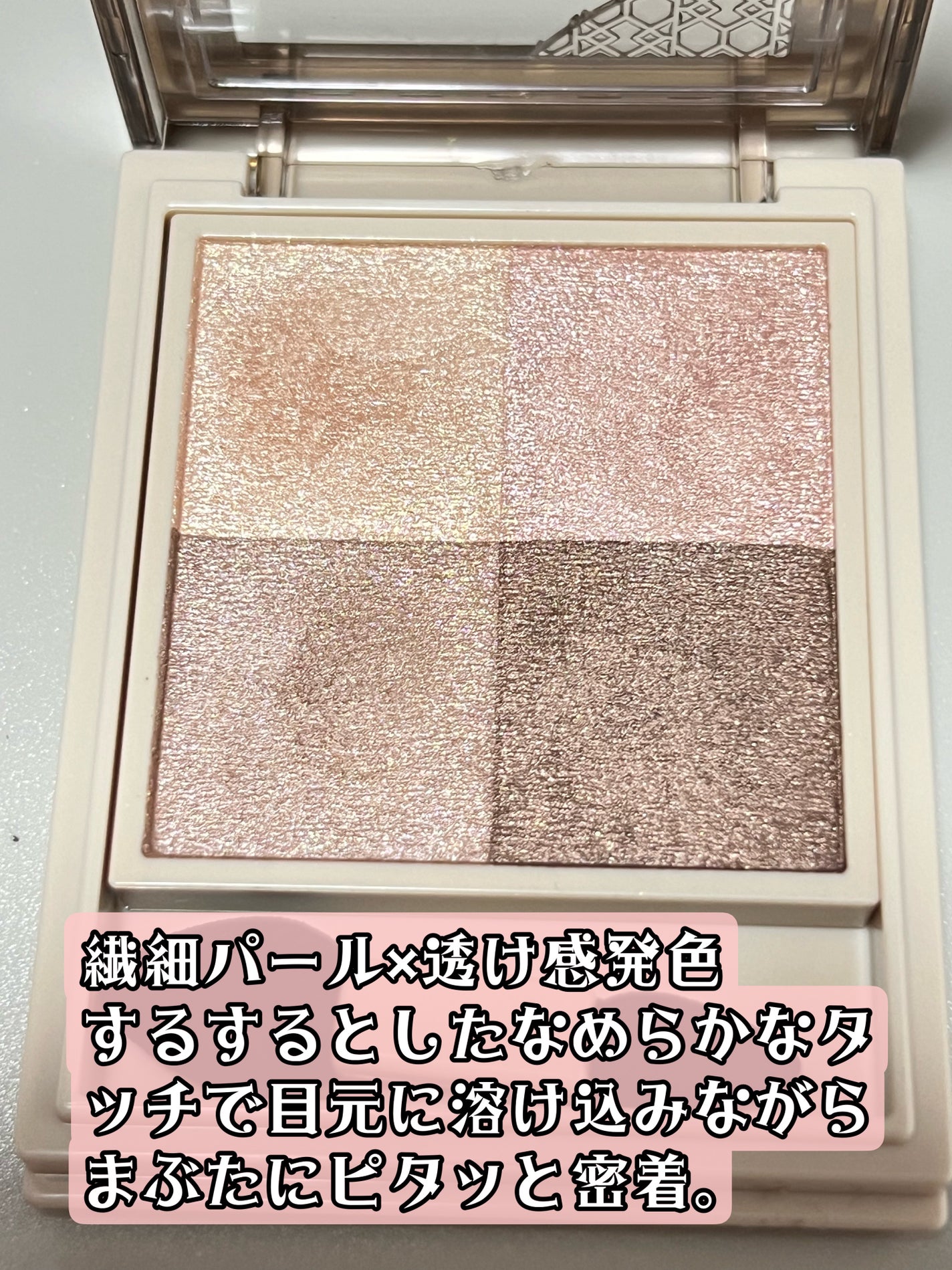 ニュアンス デューイ クリエイター/Visée/アイシャドウパレットを使ったクチコミ(3枚目)