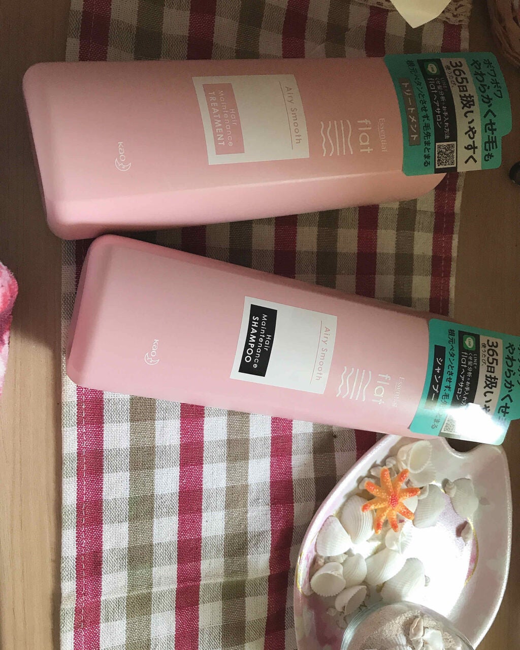 エアリースムースシャンプー/トリートメント/エッセンシャル flat/シャンプー・コンディショナーを使ったクチコミ(2枚目)