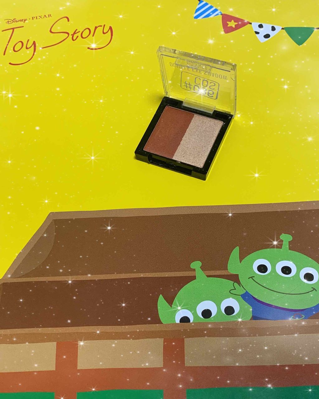 #036 ダブルアイシャドウ/AWESOME STORE/アイシャドウパレットを使ったクチコミ(3枚目)