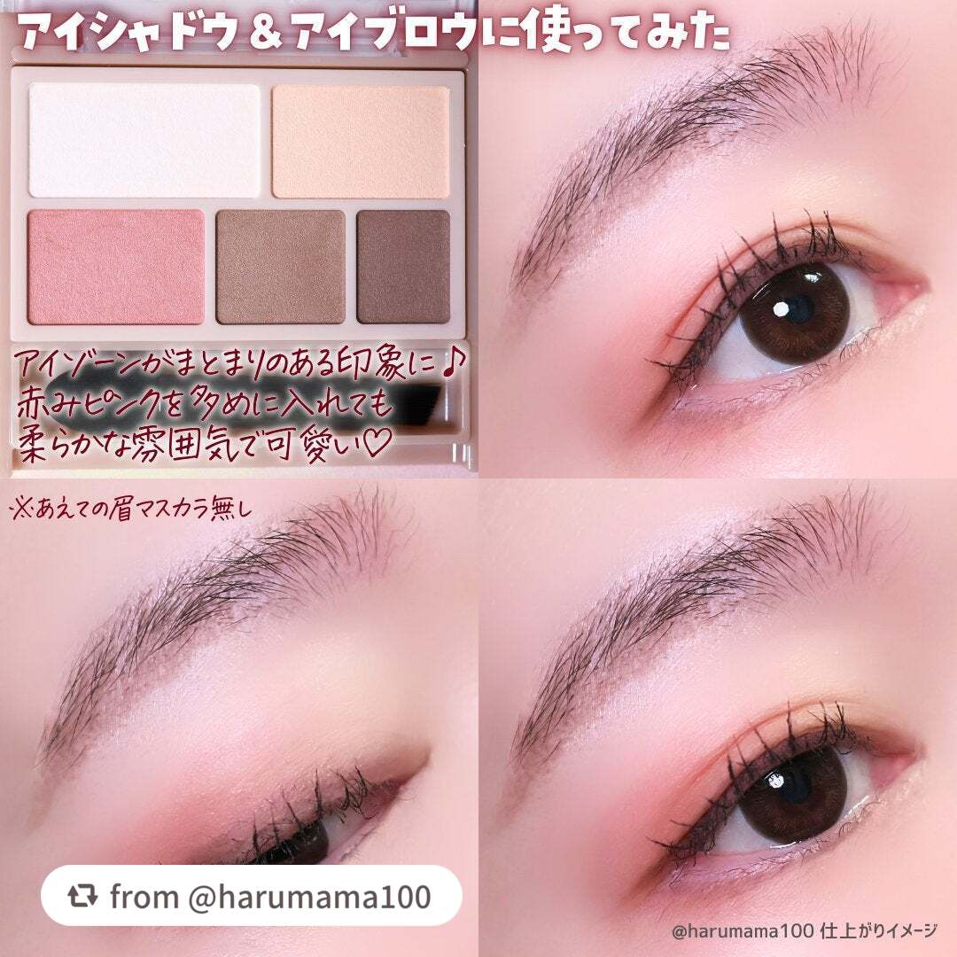 パーフェクトマルチアイズ/キャンメイク/アイシャドウパレットを使ったクチコミ(6枚目)