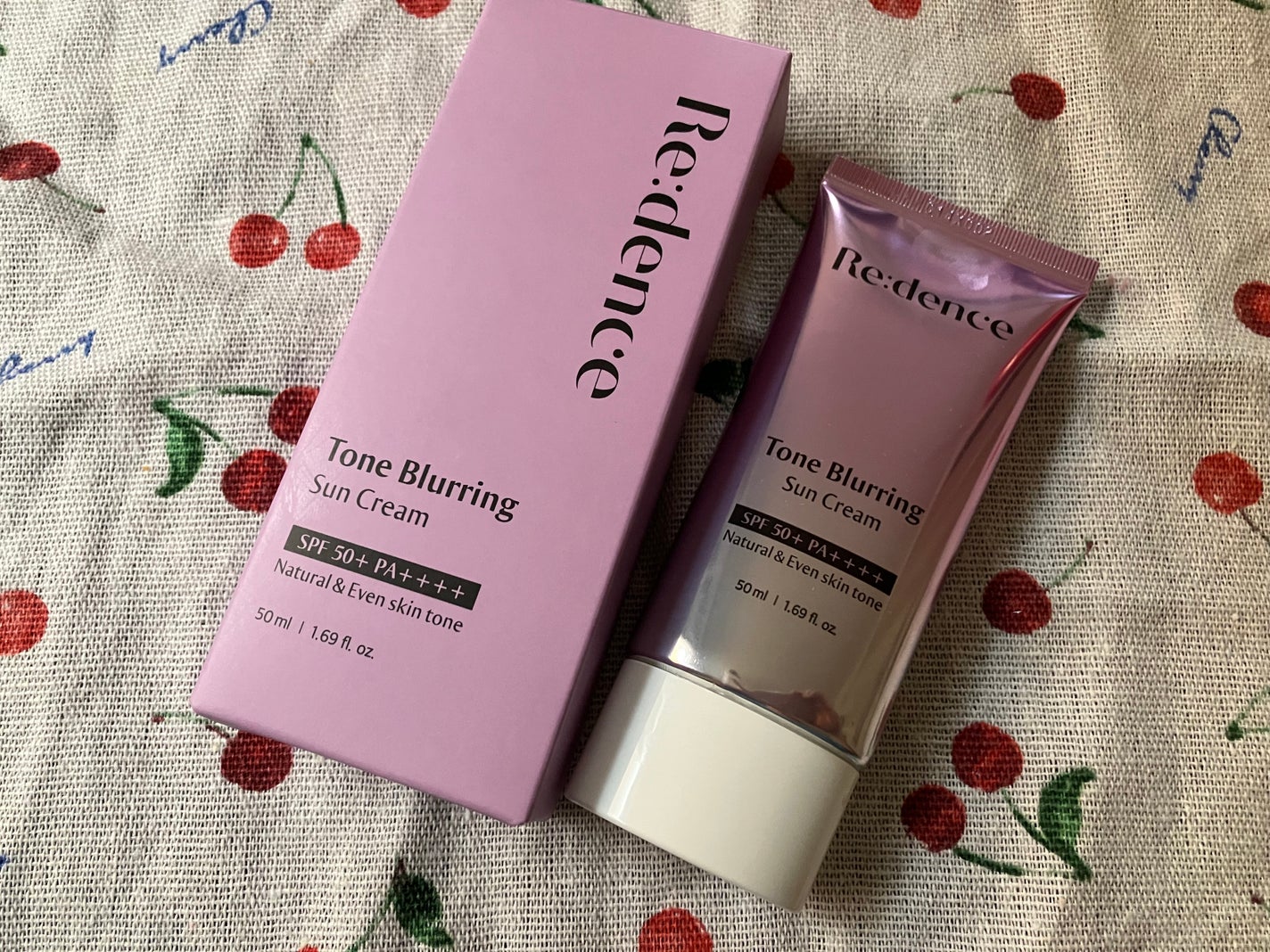 トーンブラーリング日焼け止め/redence/日焼け止めクリームを使ったクチコミ(2枚目)