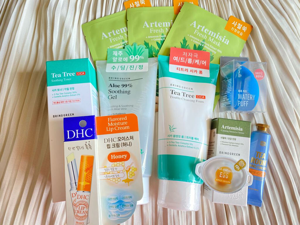 ヨモギカーミングインテンシブセラム/BRING GREEN/美容液を使ったクチコミ（1枚目）