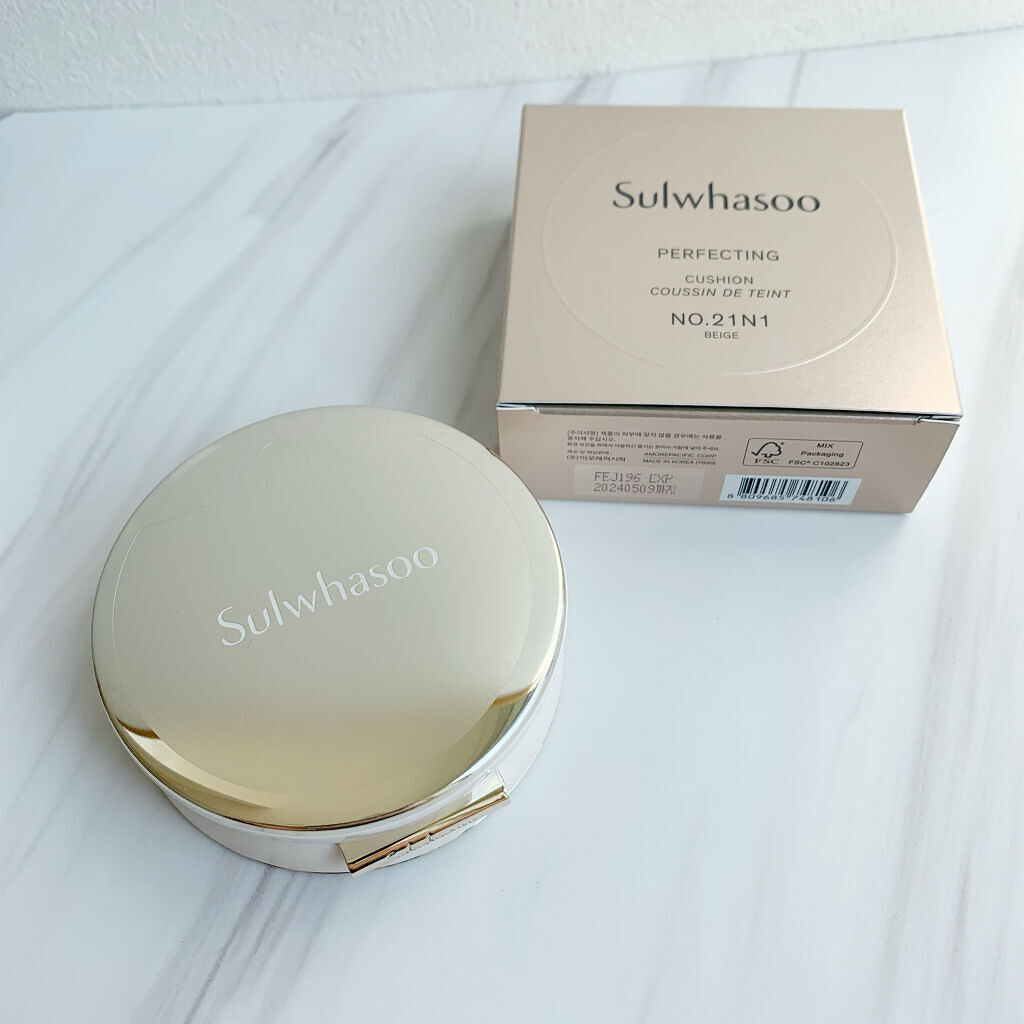 Sulwhasoo パーフェクティング クッション/エアリのクチコミ「┈┈┈┈┈┈┈┈┈┈┈┈┈┈┈┈┈┈┈┈┈┈┈┈

📎Sulwhasoo パーフェクティングク.....」（1枚目）