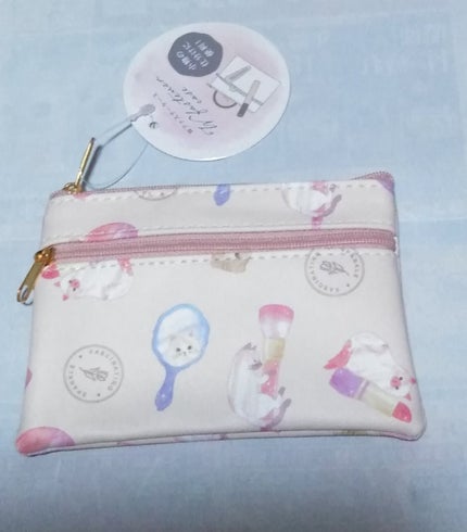 Wファスナーケース 合皮 ファンシーコスメ/キャンドゥ/その他を使ったクチコミ(1枚目)