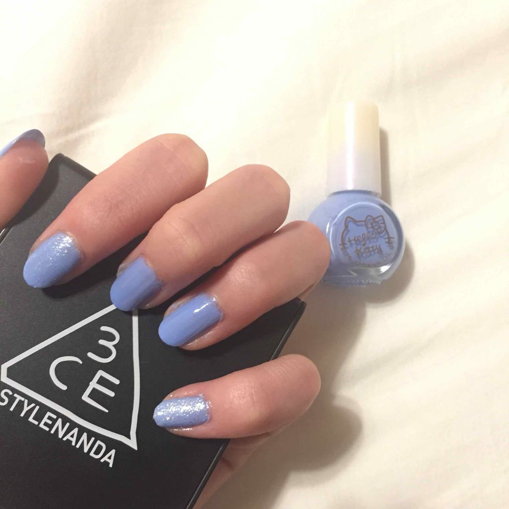 サンリオネイル/DAISO/マニキュアを使ったクチコミ（3枚目）