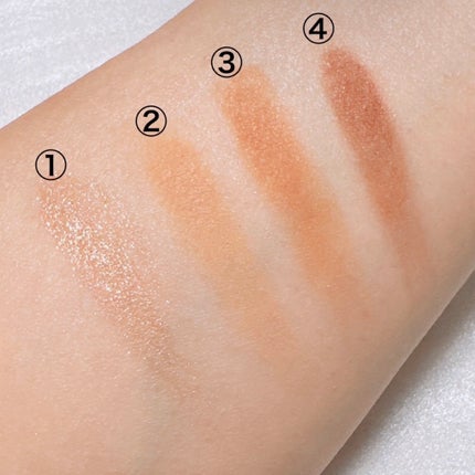 ビタートーンアイシャドウ/CEZANNE/パウダーアイシャドウを使ったクチコミ(3枚目)