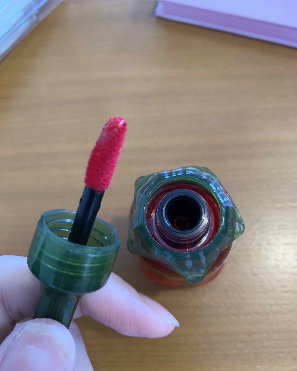 プロマンスリップカラーシャイン/LABIOTTE/口紅を使ったクチコミ(2枚目)