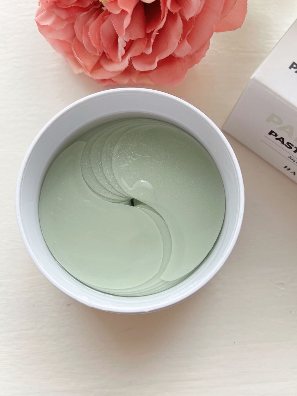 PALE GREEN pastel eye mask/HAYEJIN/アイケア・アイクリームを使ったクチコミ（2枚目）