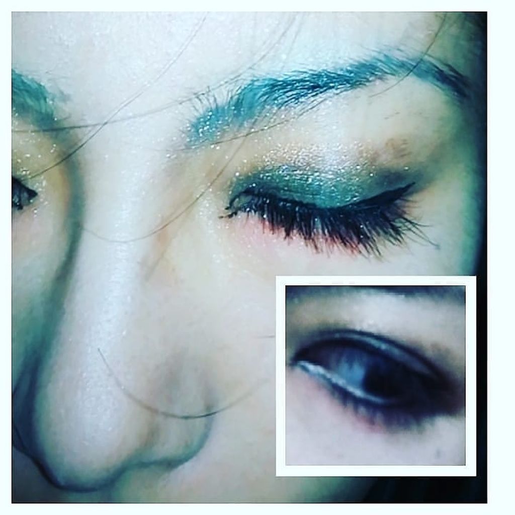 モアブルームデュアルアイライナー/inic/ジェルアイライナーを使ったクチコミ（2枚目）