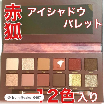 エクスプローラ12色 動物アイシャドウパレット/PERFECT DIARY/アイシャドウパレットを使ったクチコミ(1枚目)
