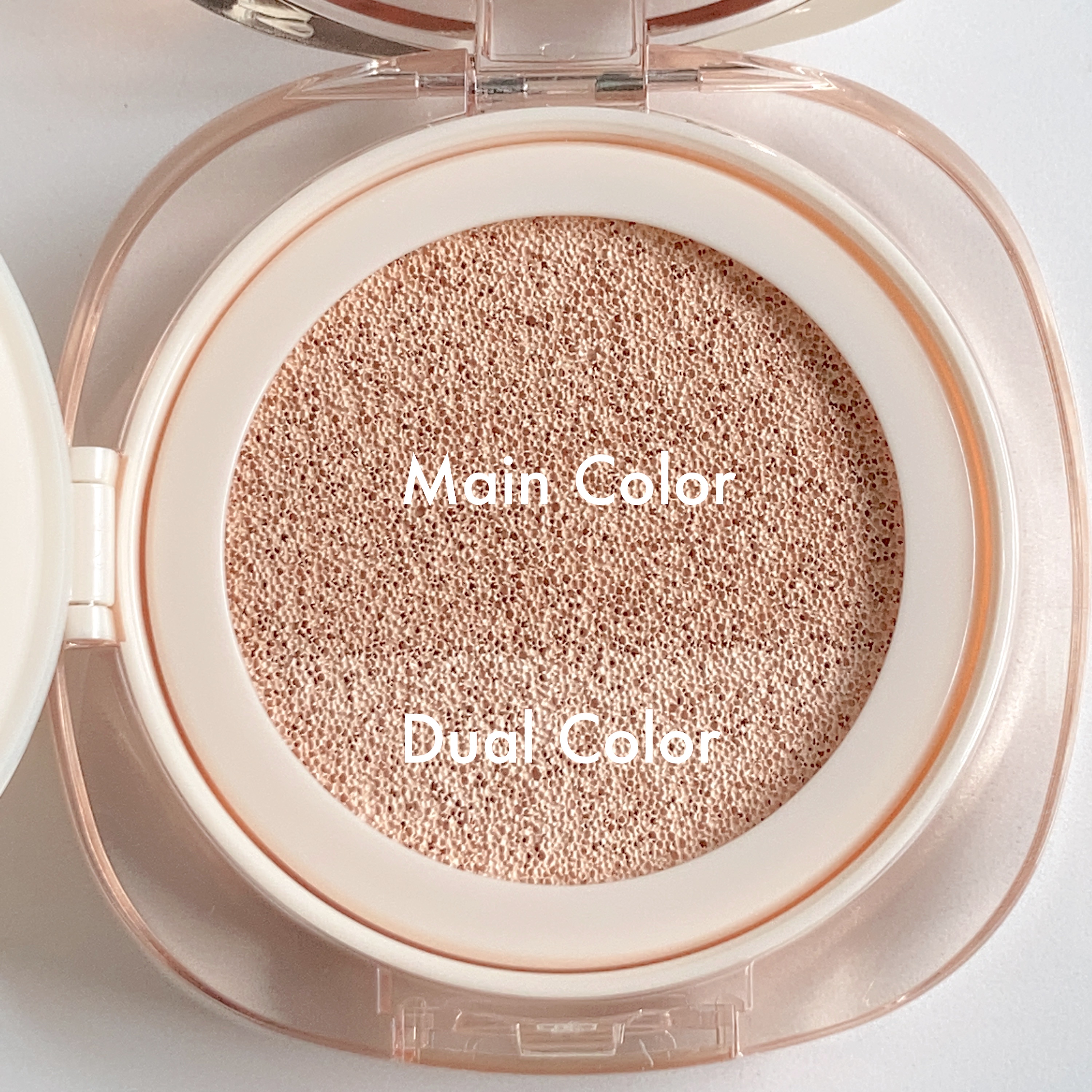 ツートンクッション/MILLIMILLI/クッションファンデーションを使ったクチコミ（3枚目）