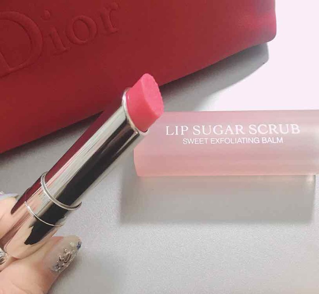 ディオール アディクト スクラブ&バーム/Dior/リップスクラブを使ったクチコミ(1枚目)