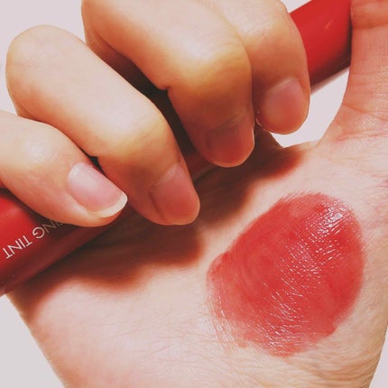 ジューシーラスティングティント/rom&nd/リップティントを使ったクチコミ(3枚目)