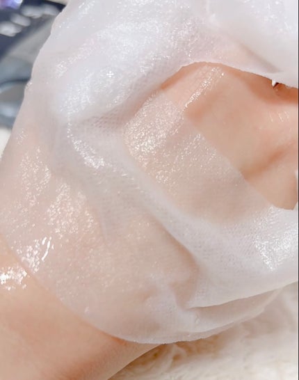 リズム べース デイリーケアマスク(ブラック)/RISM/シートマスク・パックを使ったクチコミ(5枚目)