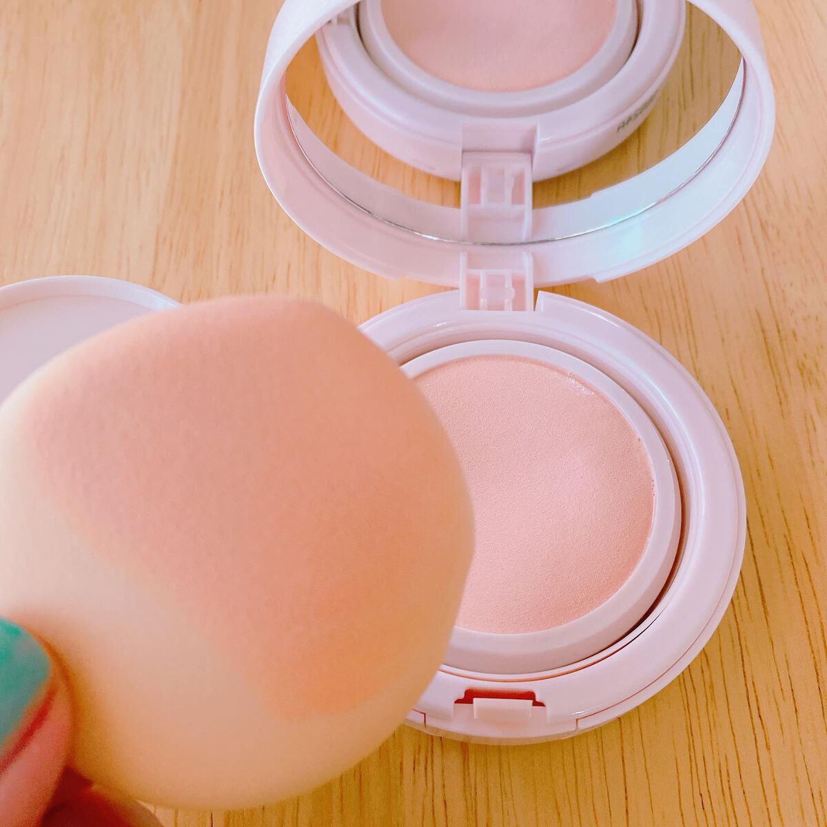 アクアリースキンウェア/ESPRIQUE/クッションファンデーションを使ったクチコミ(4枚目)