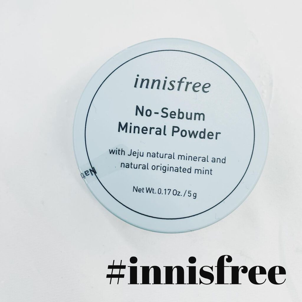 ノーセバム モイスチャーパウダー S/innisfree/フェイスパウダーを使ったクチコミ（1枚目）