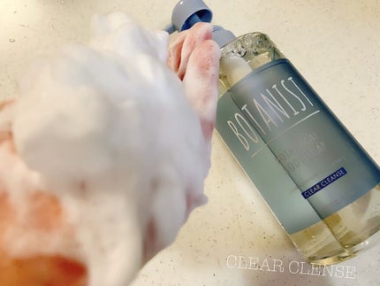 ボタニカルボディーソープ(クリアクレンズ)/BOTANIST/ボディソープを使ったクチコミ(1枚目)