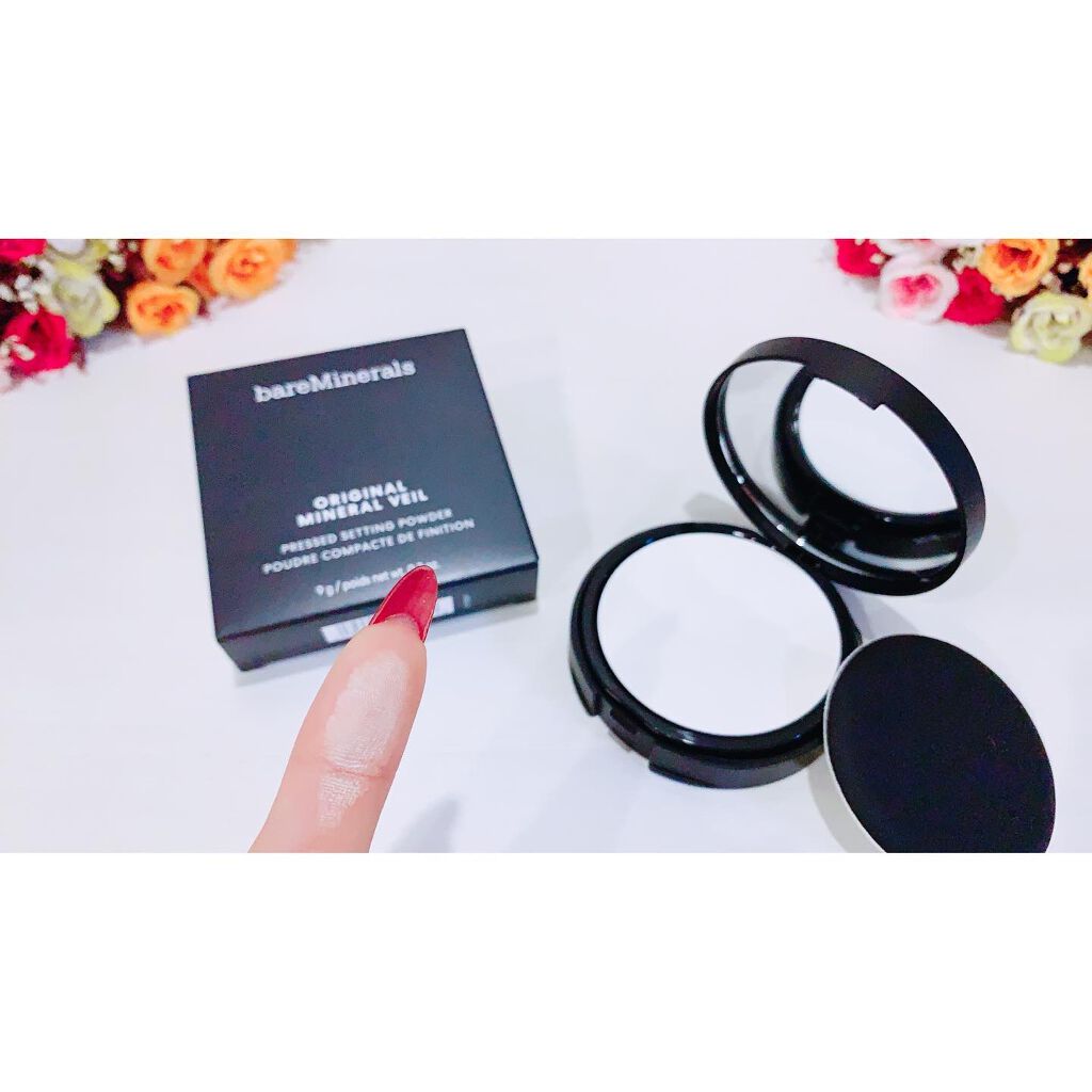 オリジナル ミネラルベール プレスト パウダー/bareMinerals/プレストパウダーを使ったクチコミ(5枚目)