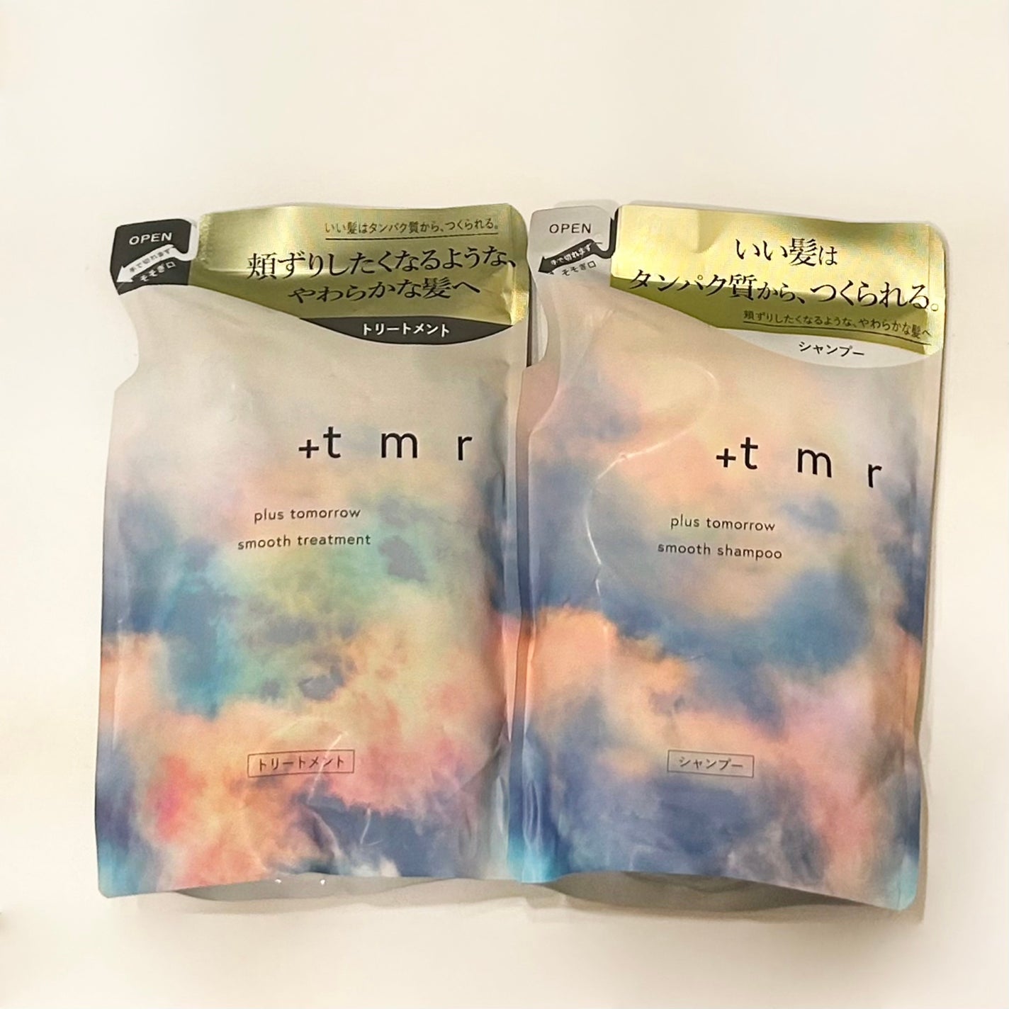 スムース シャンプー/トリートメント/+tmr/市販シャンプーを使ったクチコミ(2枚目)