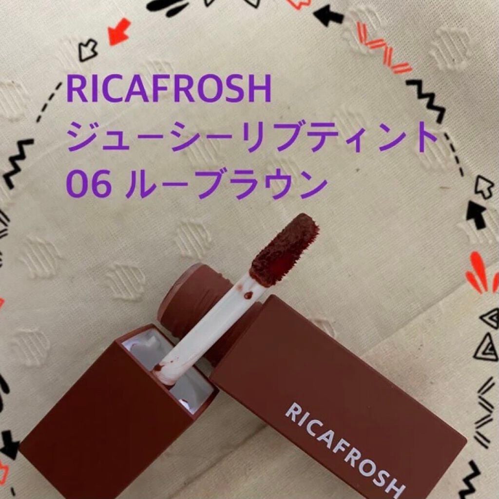 ジューシーリブティント/RICAFROSH/リップティントを使ったクチコミ(1枚目)