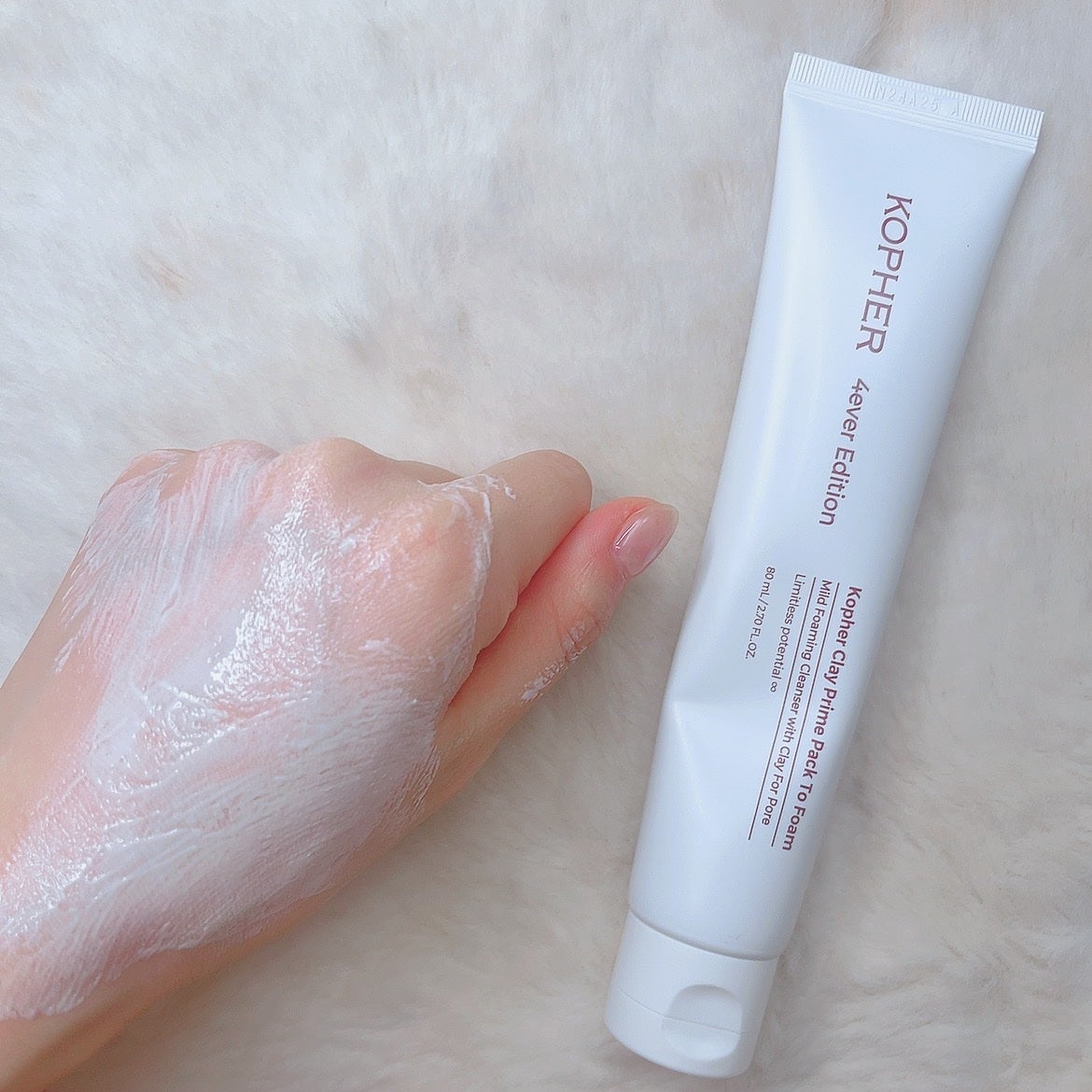 Clay Prime Pack To Foam/KOPHER/洗顔フォームを使ったクチコミ(3枚目)