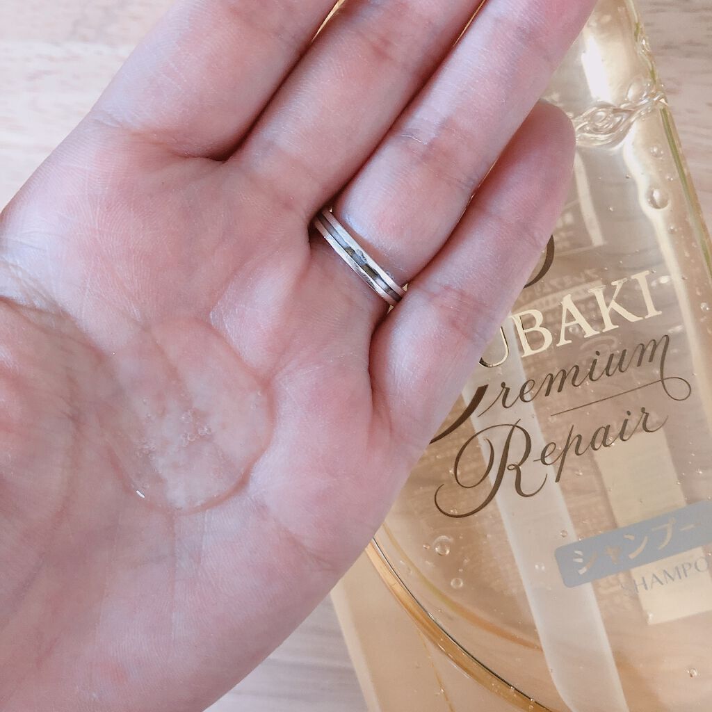 プレミアムリペア シャンプー／ヘアコンディショナー/TSUBAKI/市販シャンプーを使ったクチコミ（3枚目）