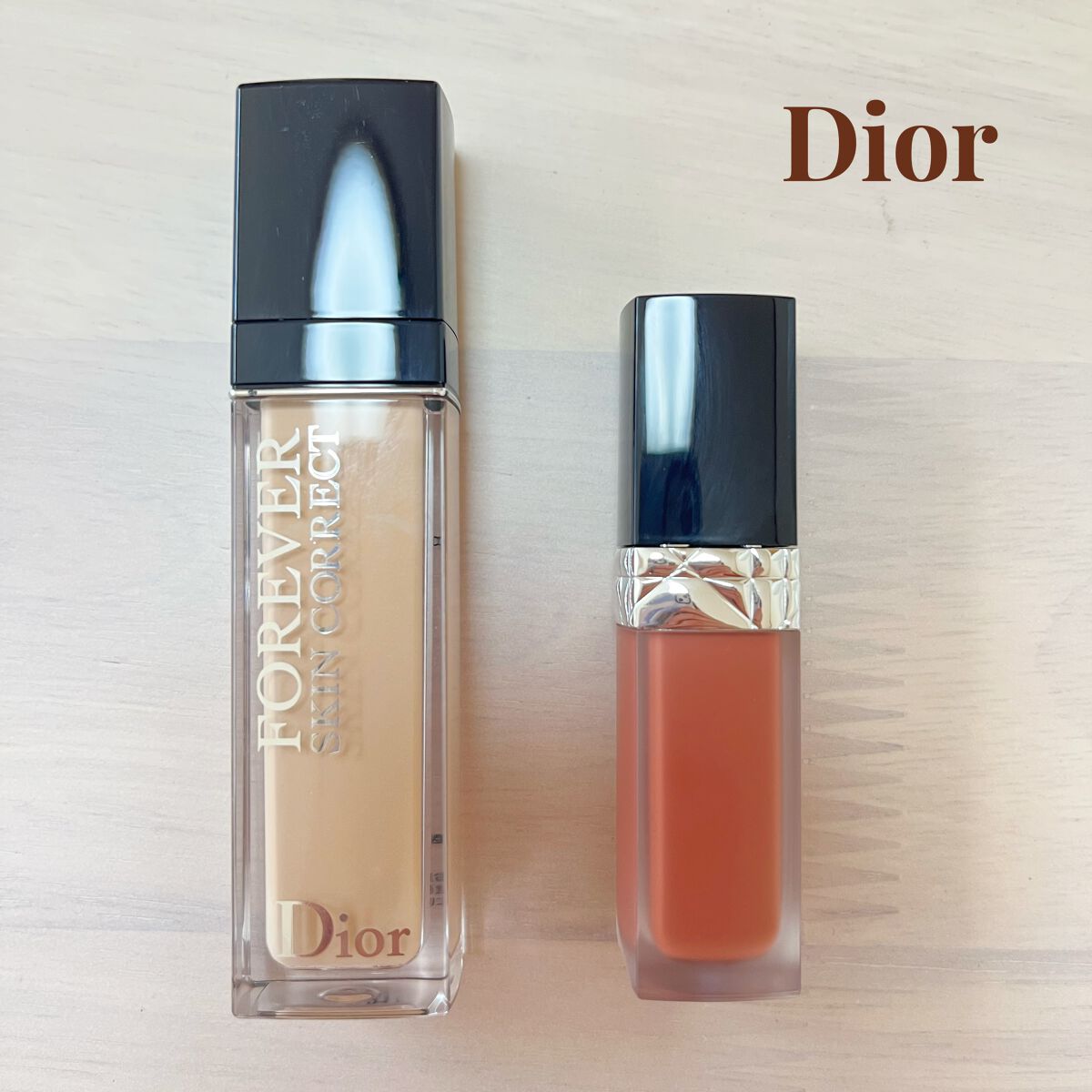 ルージュ ディオール フォーエヴァー リキッド 637 フォーエヴァー サブライム/Dior/口紅を使ったクチコミ（1枚目）