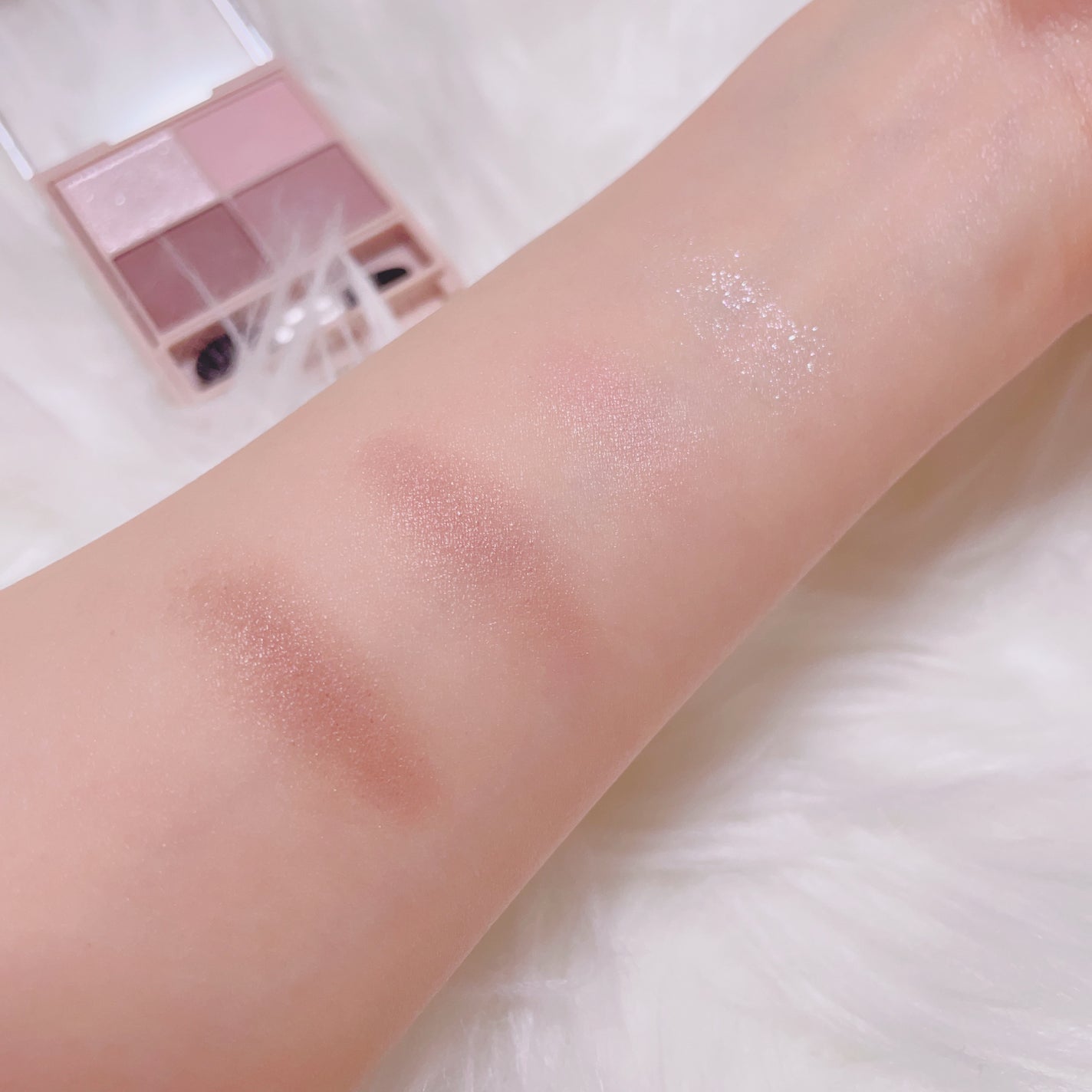 シルキースフレアイズ(マットタイプ)/キャンメイク/アイシャドウパレットを使ったクチコミ(2枚目)