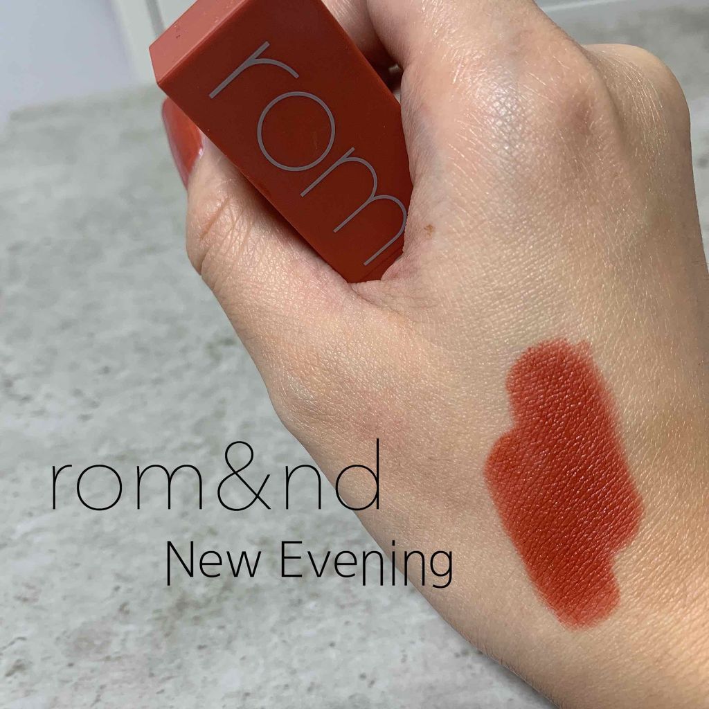 ゼログラムマットリップスティック/rom&nd/口紅を使ったクチコミ(2枚目)