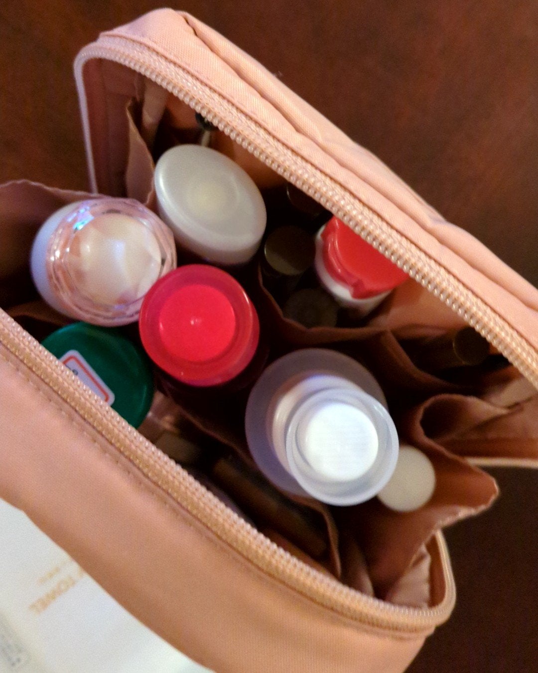 ナイロンメイクポーチ/無印良品/化粧ポーチを使ったクチコミ(1枚目)