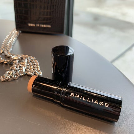 ハイパースティックファンデーション シャイニーグロウ /ブリリアージュ/その他ファンデーションを使ったクチコミ(5枚目)