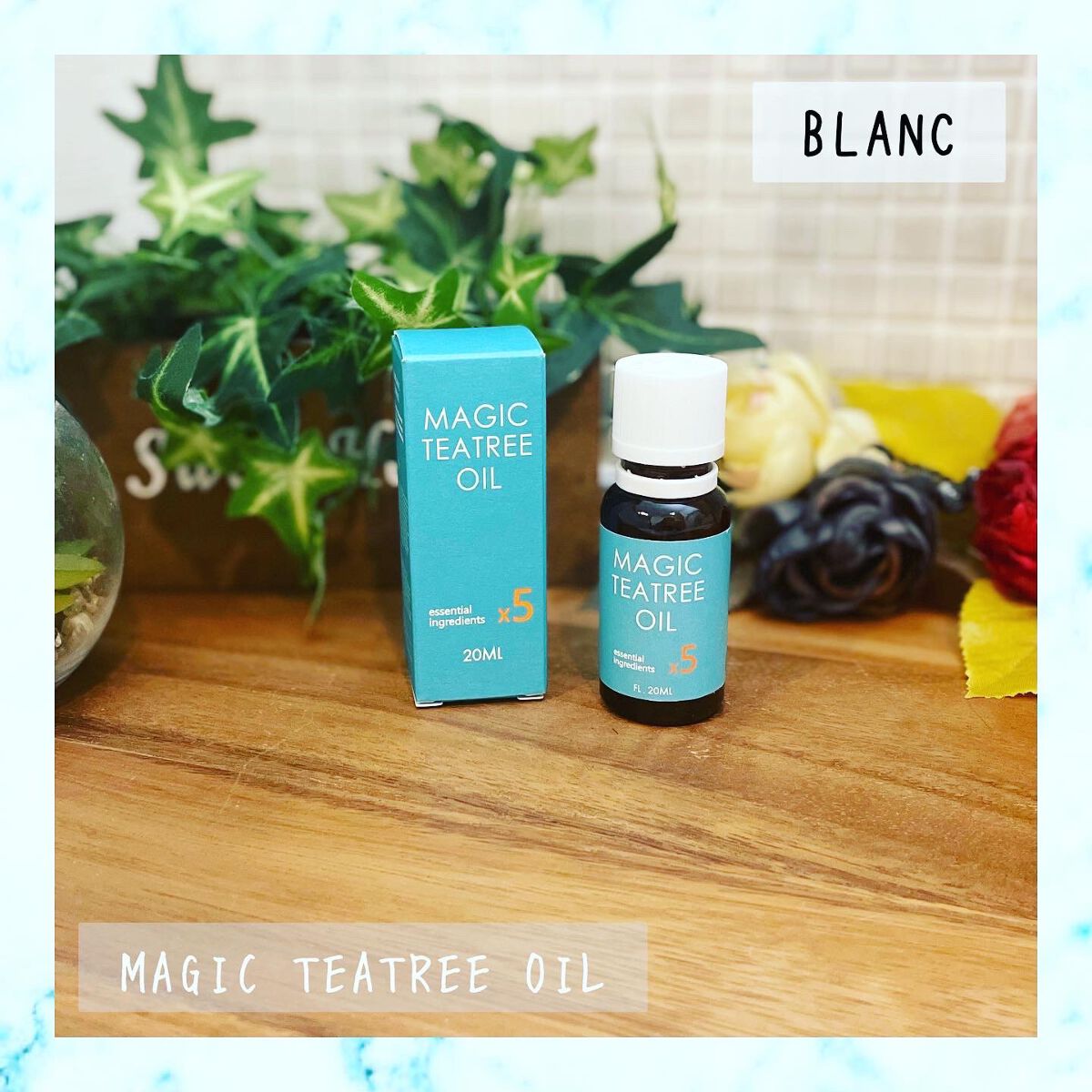 マジックティーツリーオイル/ブラン/フェイスオイルを使ったクチコミ（1枚目）