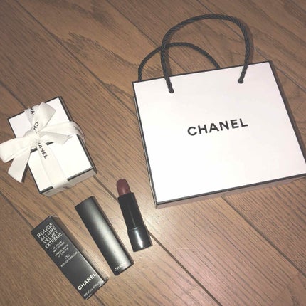 ルージュ アリュール ヴェルヴェット エクストレム/CHANEL/口紅を使ったクチコミ(1枚目)
