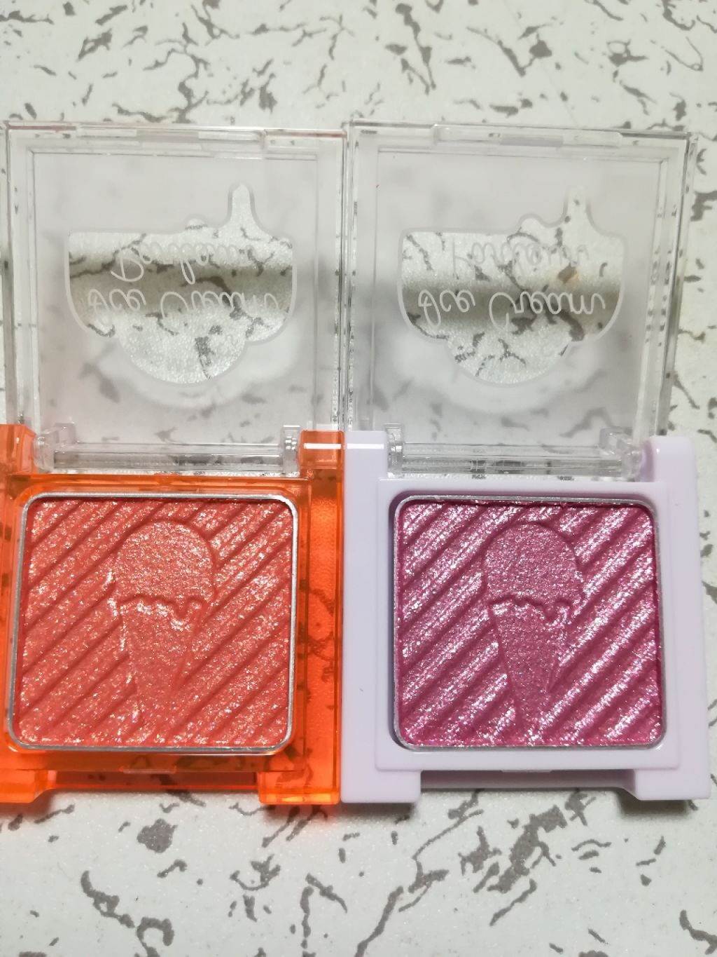 アイシャドウ/アイスクリームパーラー コスメティクス/単色アイシャドウを使ったクチコミ（3枚目）