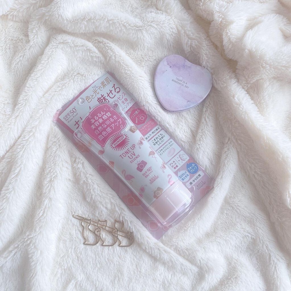 トーンアップUV エッセンス/サンカット®/日焼け止めローションを使ったクチコミ（2枚目）