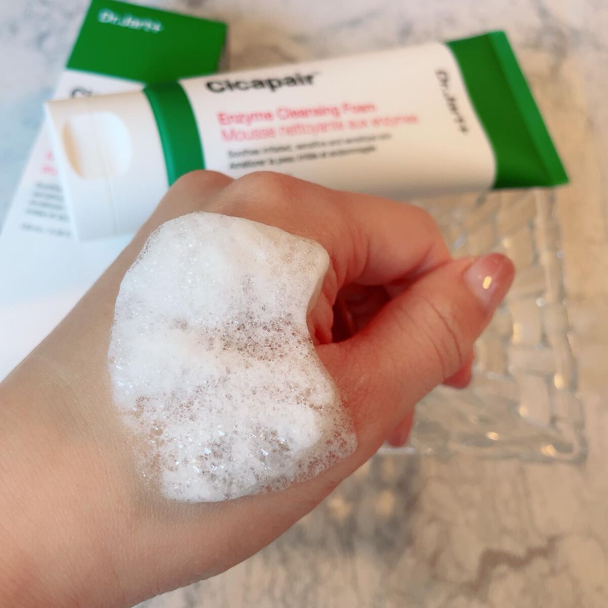 シカペア エンザイム クレンジングフォーム/Dr.Jart+/洗顔フォームを使ったクチコミ(4枚目)
