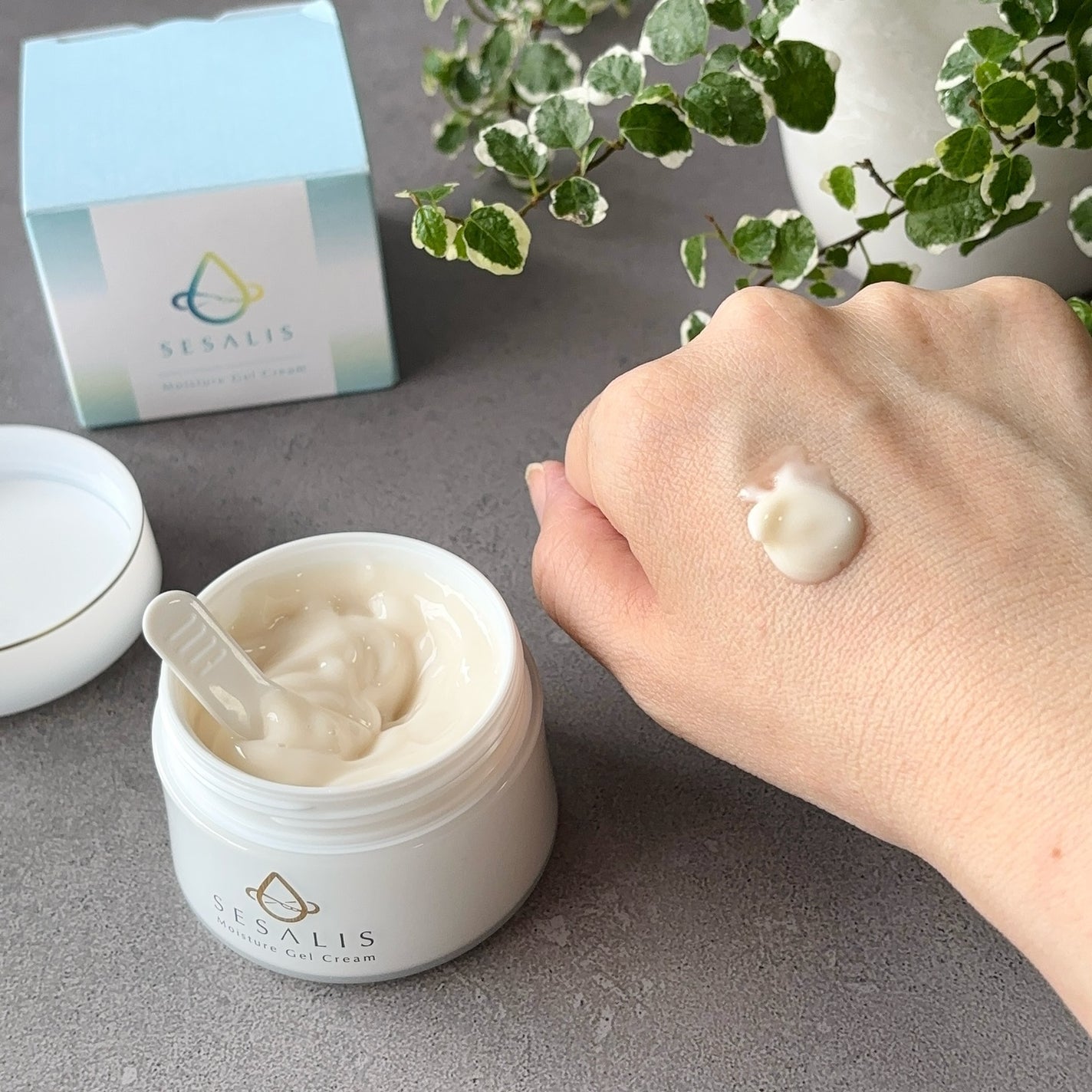 モイスチャージェルクリーム/SESALIS/フェイスクリームを使ったクチコミ(4枚目)